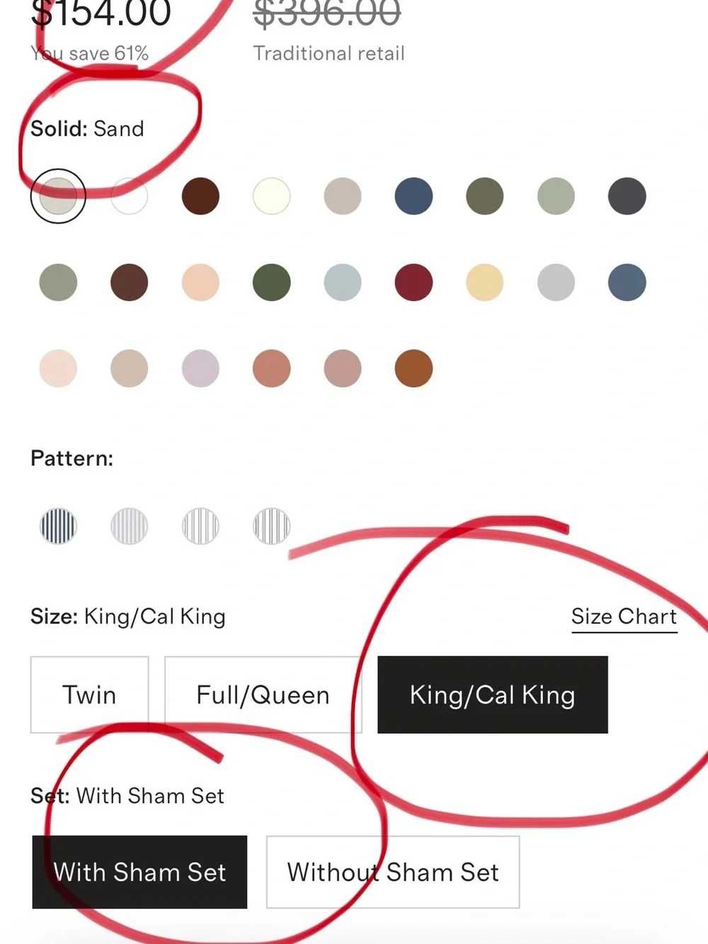 NEW King Quince Bamboo Duvet Cover Set SAND $152